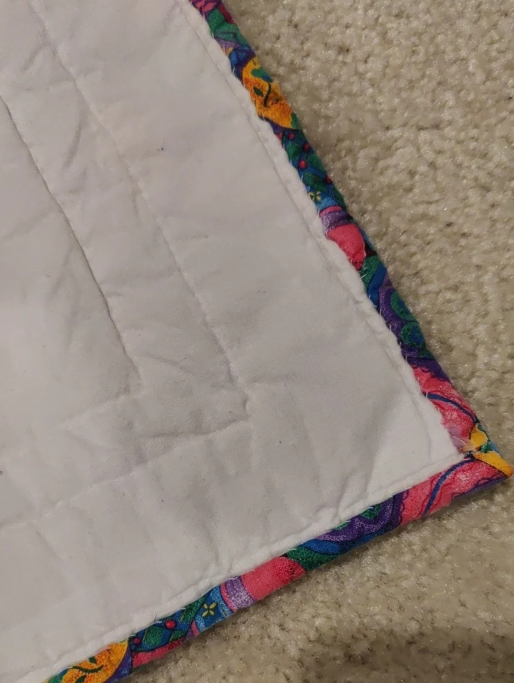 Handmade Star Patchwork Quilt Easter Theme Cottagecore Y2K Bunnies Eggs Farm